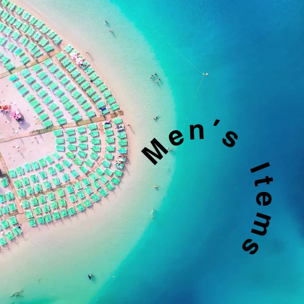 Men’s Items - offers welcomed